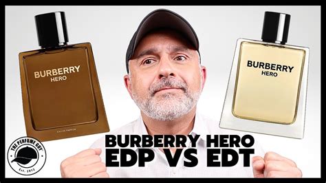 Burberry Hero edp vs edt